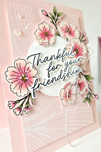 Abstract Background Stamp & Die Bundle