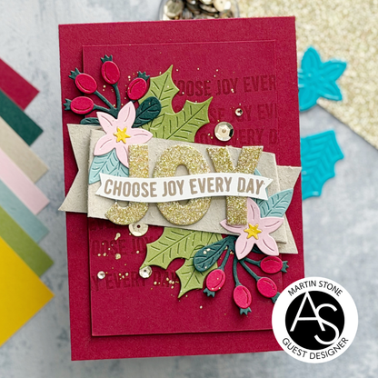 Christmas Bouquet Die Set