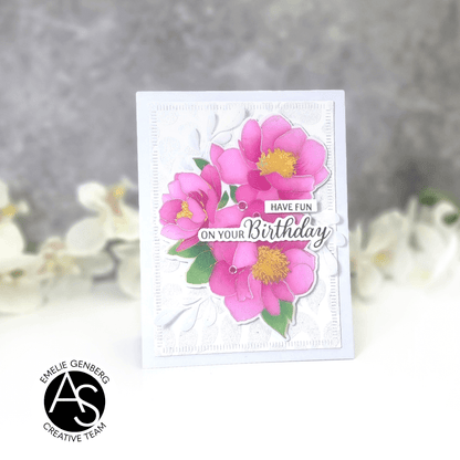 Hugs in Bloom Press Plate & Die Set