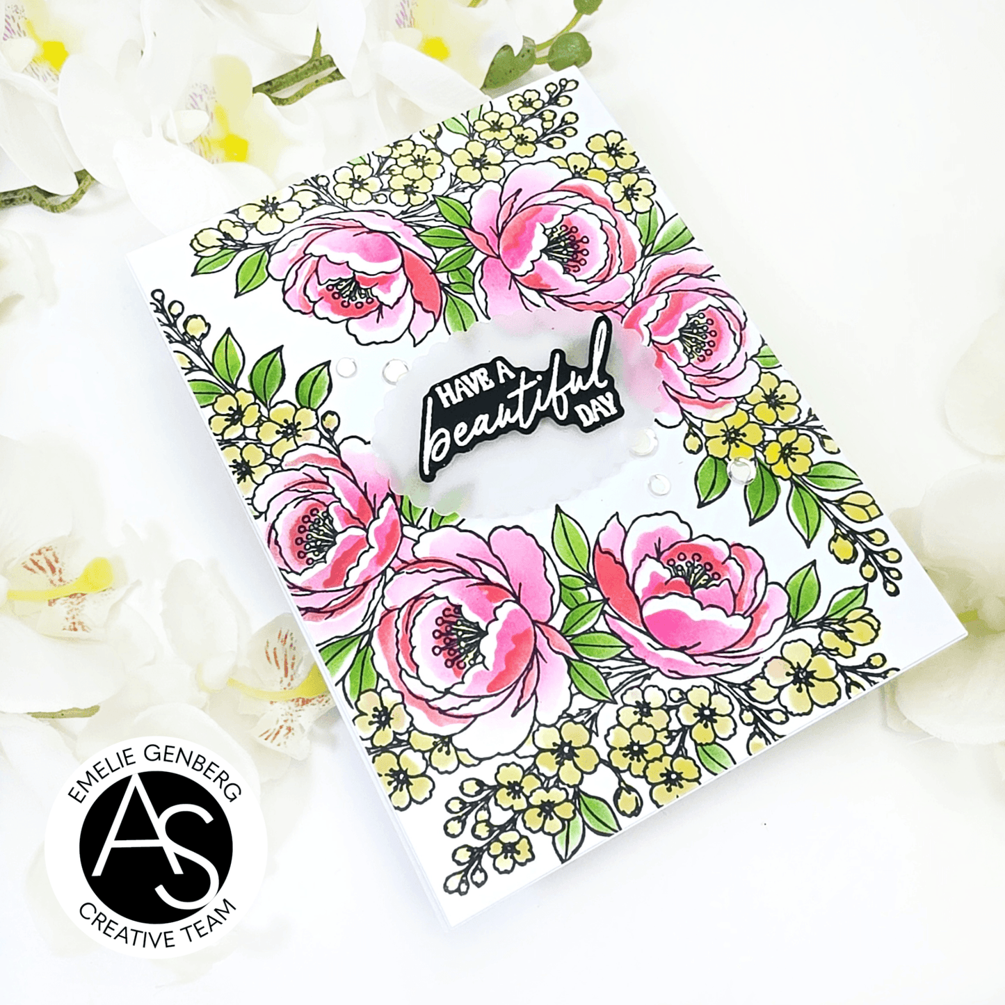Peony Corners Stamp Set