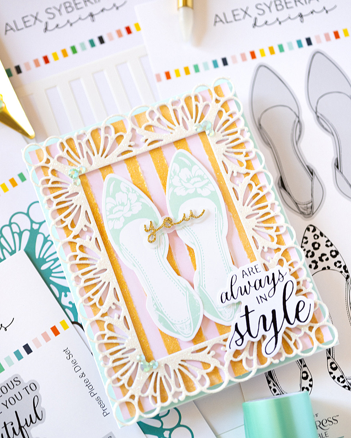 Fancy Shoes Press Plate & Die Set