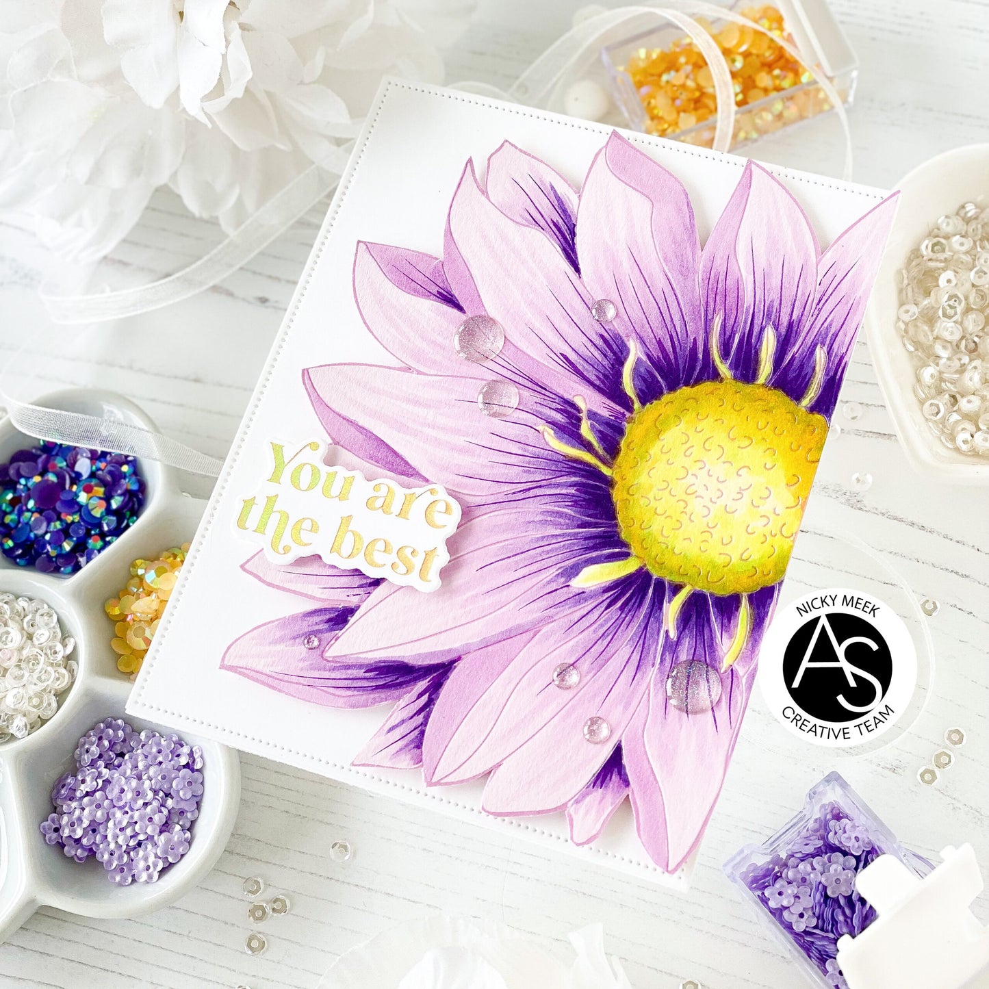 Summer Flower Press Plate