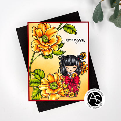 Autumn in Kyoto Clear Stamp Set by Alex Syberia