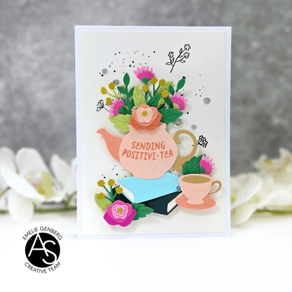 Tea & Books Die Set