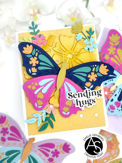 Essential Sentiments Press Plate & Die Set