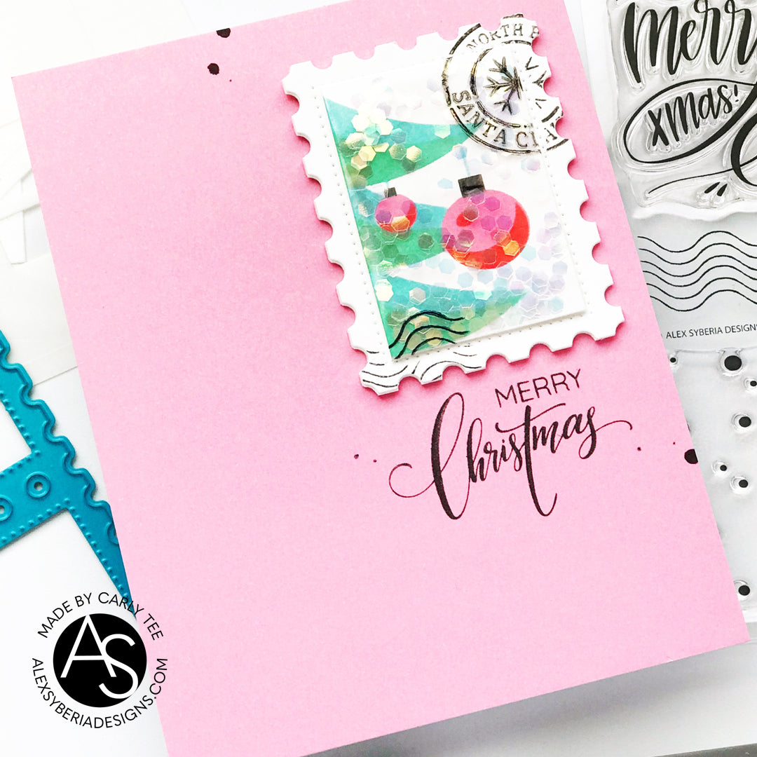 Christmas Postage Stamps Stamp Set 4*6