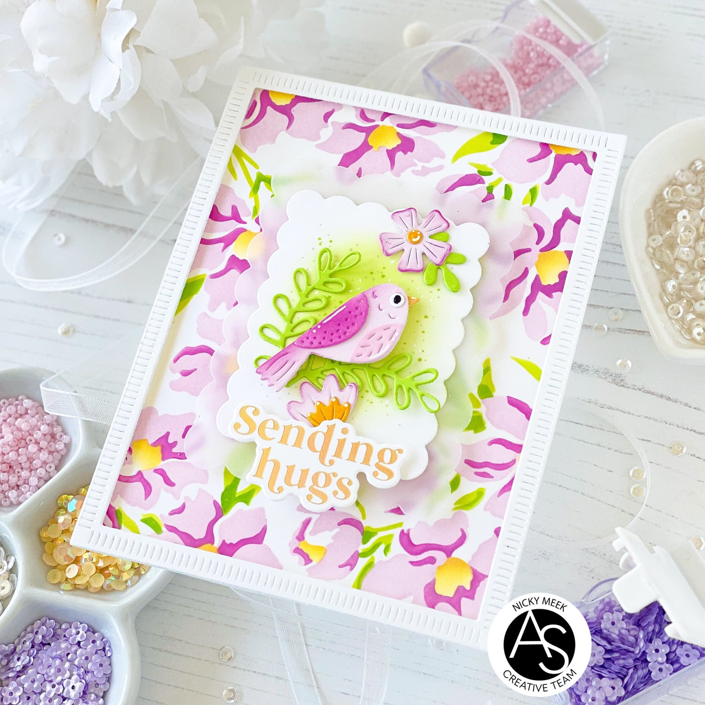 Essential Sentiments Press Plate & Die Set