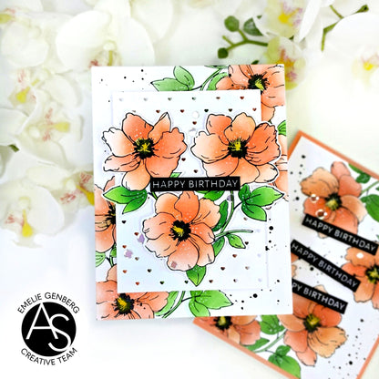 Floral Trio Press+Hot Foil Plate & Stencil Bundle