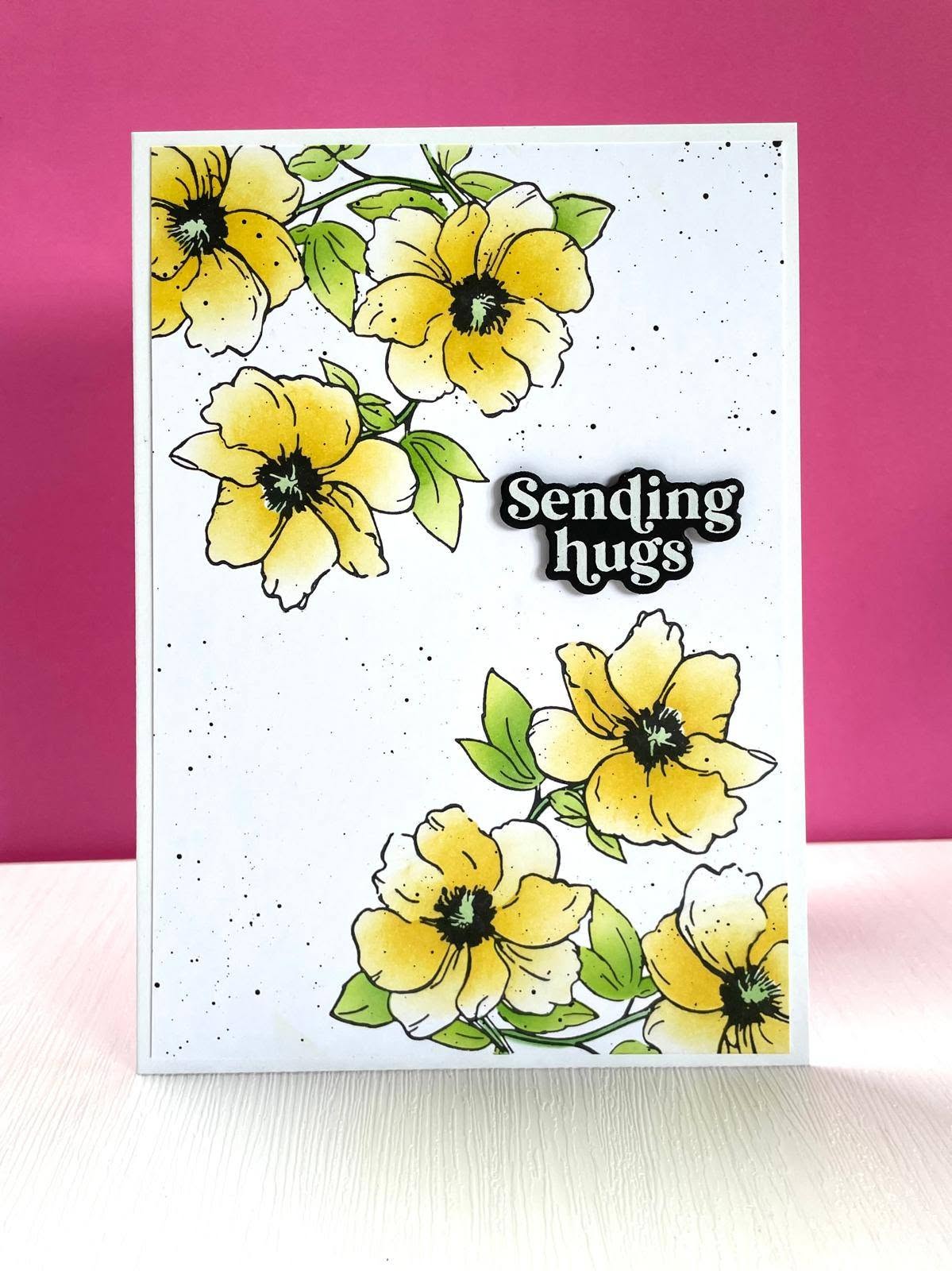 Floral Trio Press+Hot foil Plate