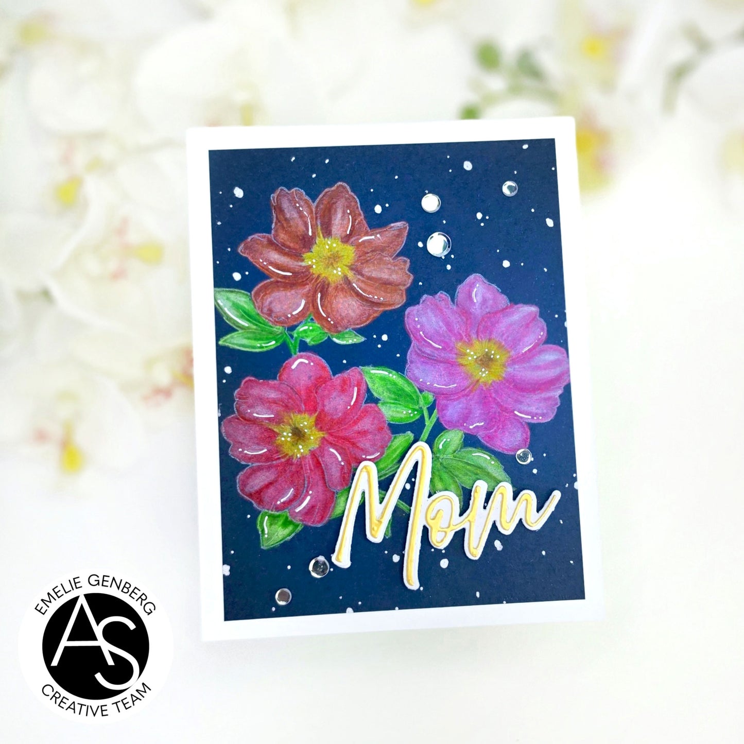 Floral Trio Press+Hot Foil Plate & Stencil Bundle