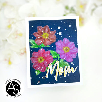 Floral Trio Press+Hot Foil Plate & Stencil Bundle