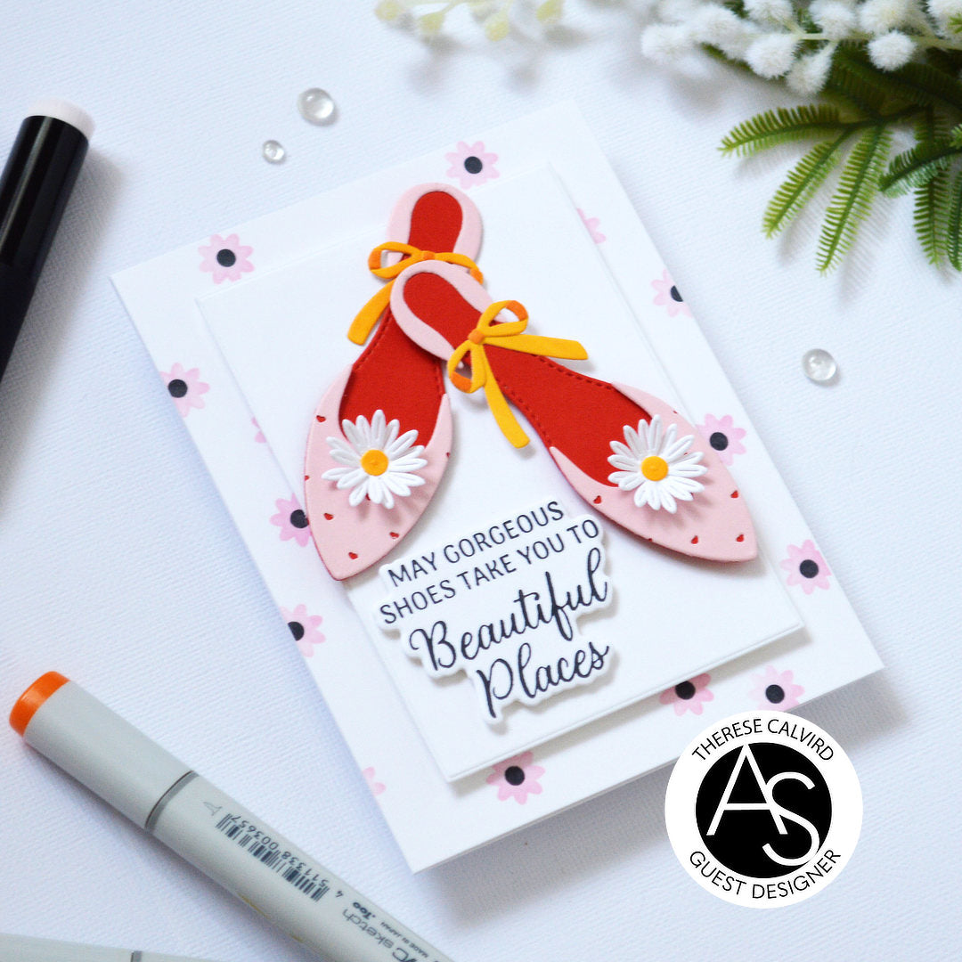 Shoes Sentiments Press Plate & Die Set