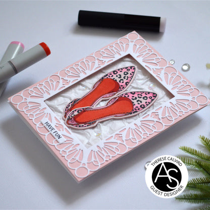 Delicate Frame & Friend Die Set