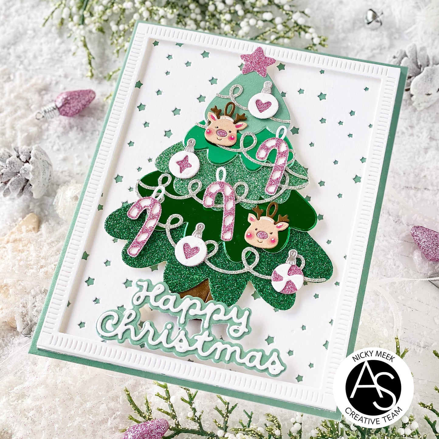 Festive Sentiments Die Set