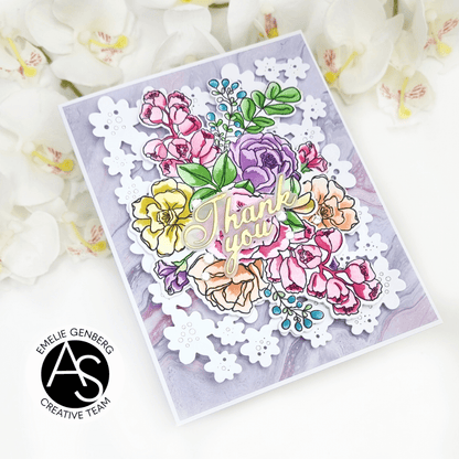 Birthday Bouquet Stamp Set