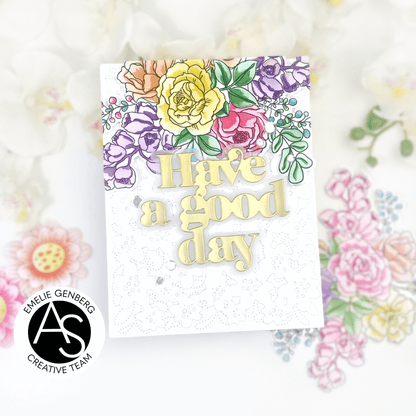 Birthday Bouquet Stamp Set