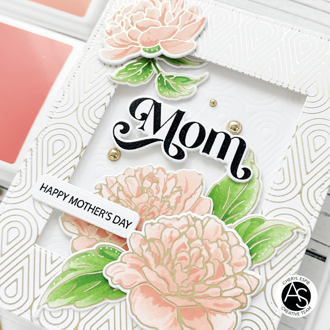 Gorgeous Peonies Die Set