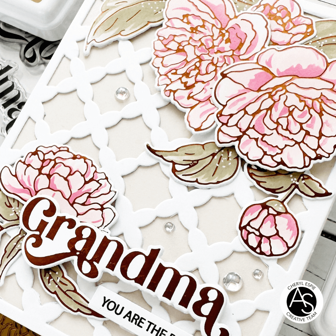 Gorgeous Peonies Die Set