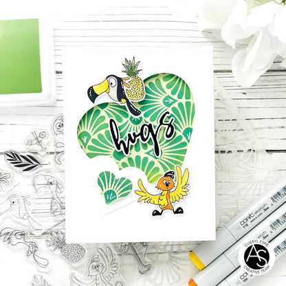 Paradise Birds Stamp Set