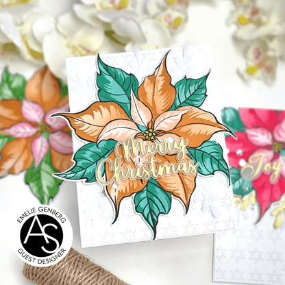 festive-poinsettia-alex-syberia-designs-stamps-dies-stencil-hotfoil-scrapbooking-christmas-holiday-collection-newyear-handmade-coloring-tutorial-scrapbooking-album-stencils-cardmaking-greeting-cards-ink-blending-hot-foiling