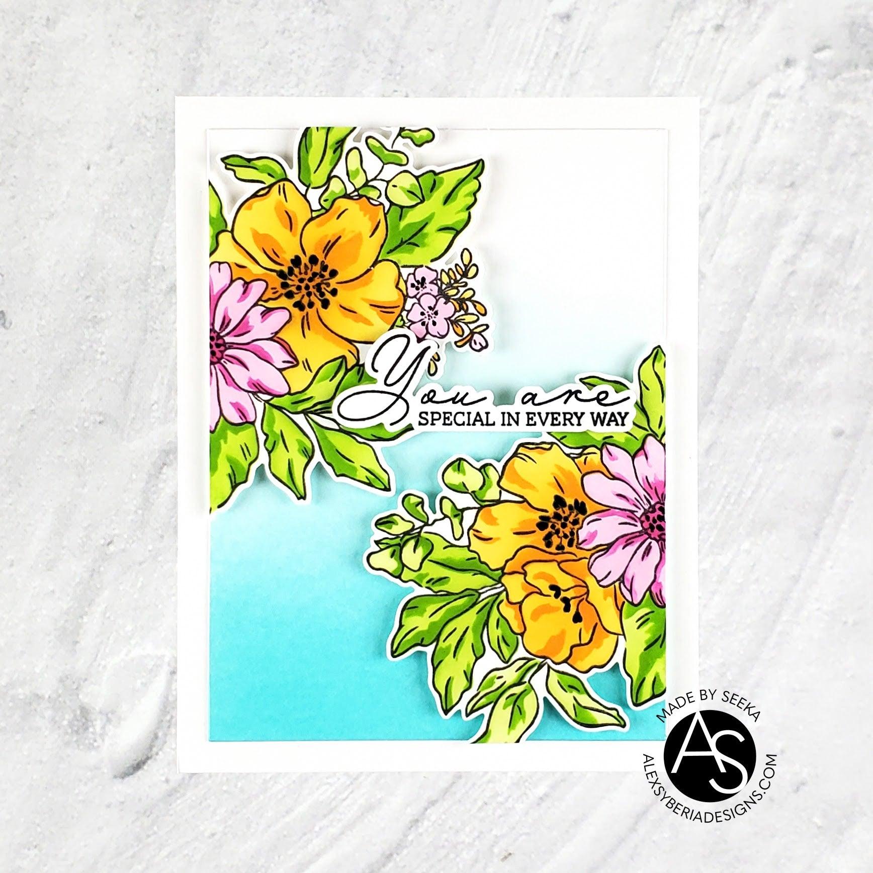 life-is-good-stamp-set-alex-syberia-designs-bouquet-coloring-cardmaking-tutorial-floral-card-famous-cardmaking-brands-copic-coloring-handmadecards-stencils-embossing-ink-blending-die-cutting-cardmaking-tutorials-famous-brands-simon-says-stamp
