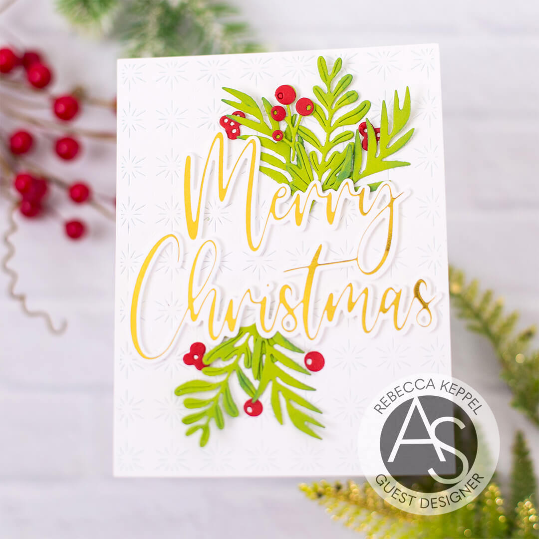 Large Merry Christmas Die – Alex Syberia Designs