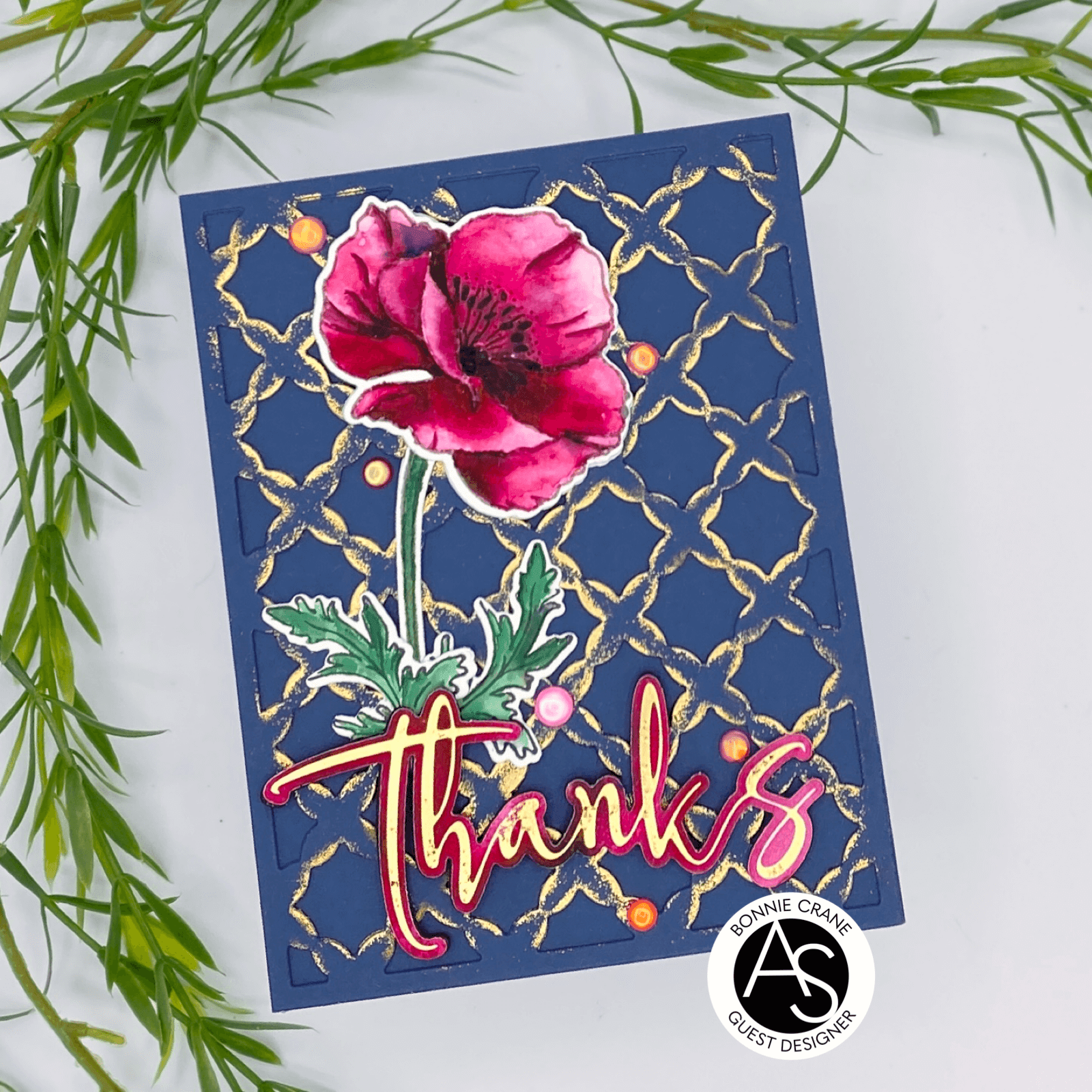 thanks-hot-foil-plate-alex-syberia-designs-die-poppies-stamps