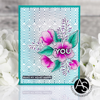 Happy Blooms Stamp Set