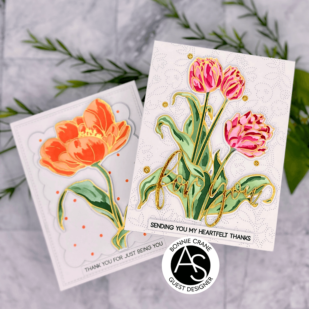 Tulips Treasure Stencil Set