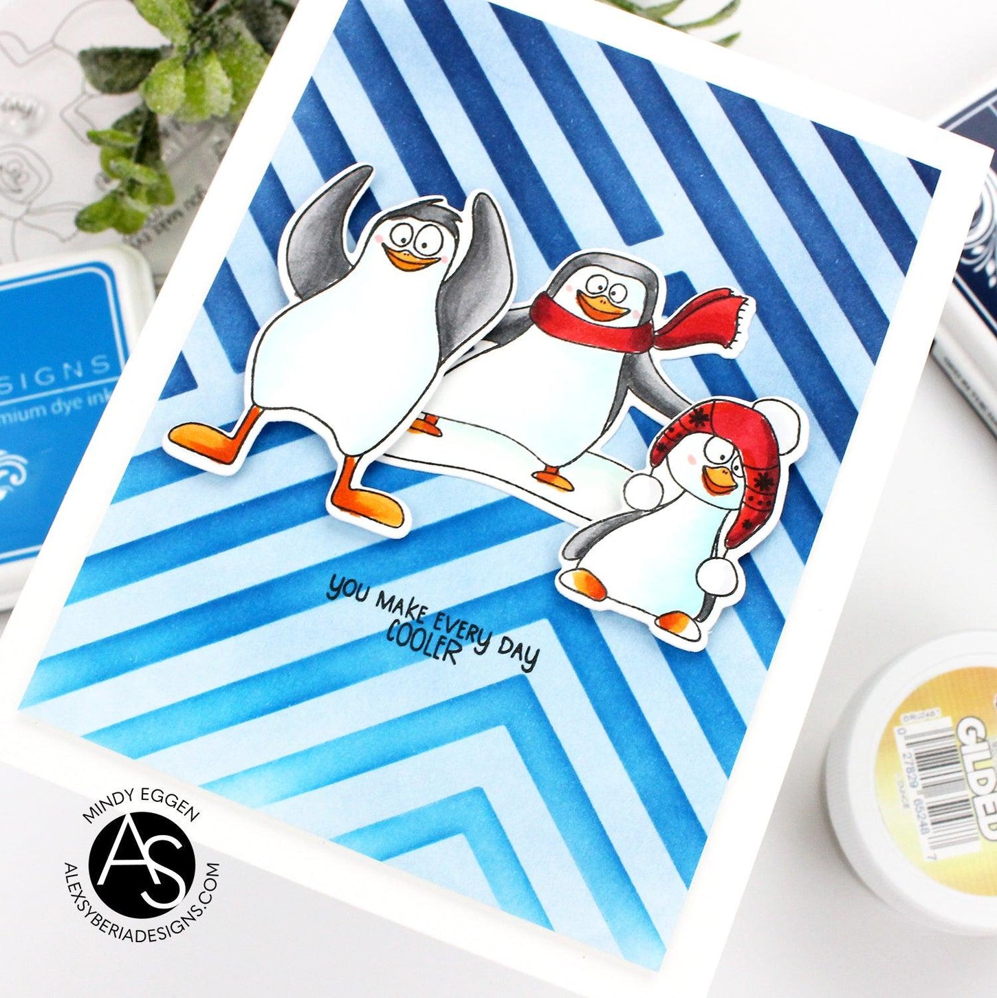 modern-stripes-stencil-alex-syberia-designs-penguins-stamp-cardmaking-ideas-mindy-eggen-guest-designer