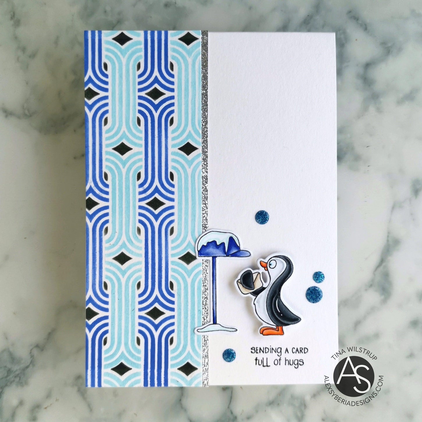 smile-and-wave-stamp-set-alex-syberia-designs-penguins-winter-christmas-stamps-sentiments-funny-snowboarding-stamp-layering-stencil-cardmaking