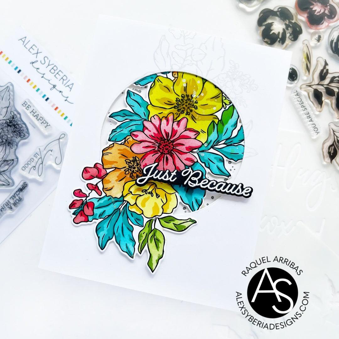 Life-is-good-die-set-alex-syberia-designs-bouquet-layering-stamps-cardmaking-coloring-popular-brands-stencils-flowers