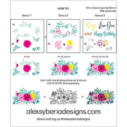 alex-syberia-designs-life-is-good-layering-stencil-floral-bouquet-how-to-use