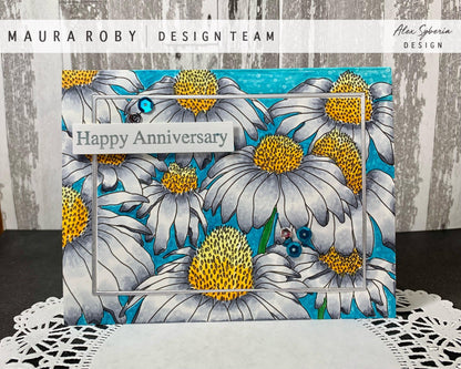 Tina's Garden Digital Stamp - Alex Syberia Designs