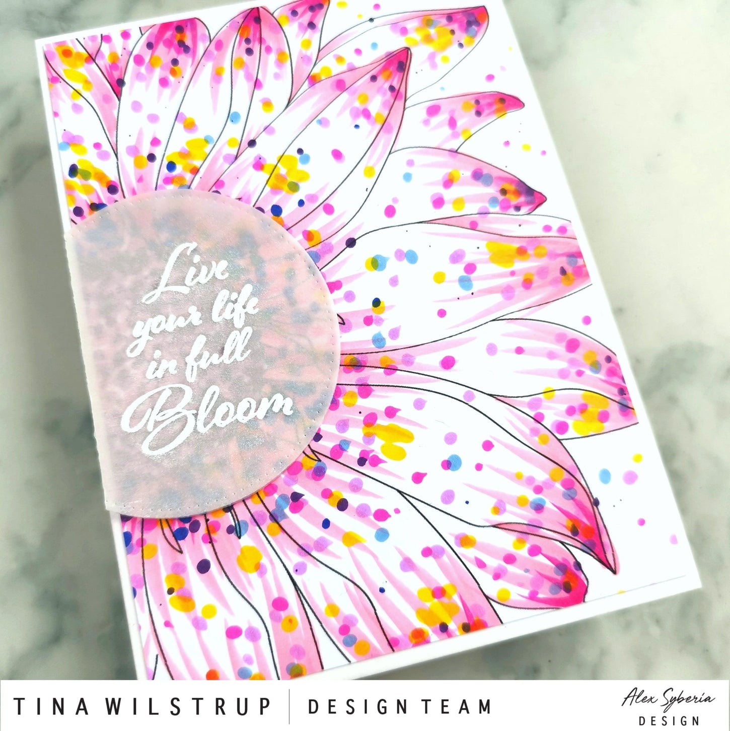 Hello Summer Digital Stamp - Alex Syberia Designs