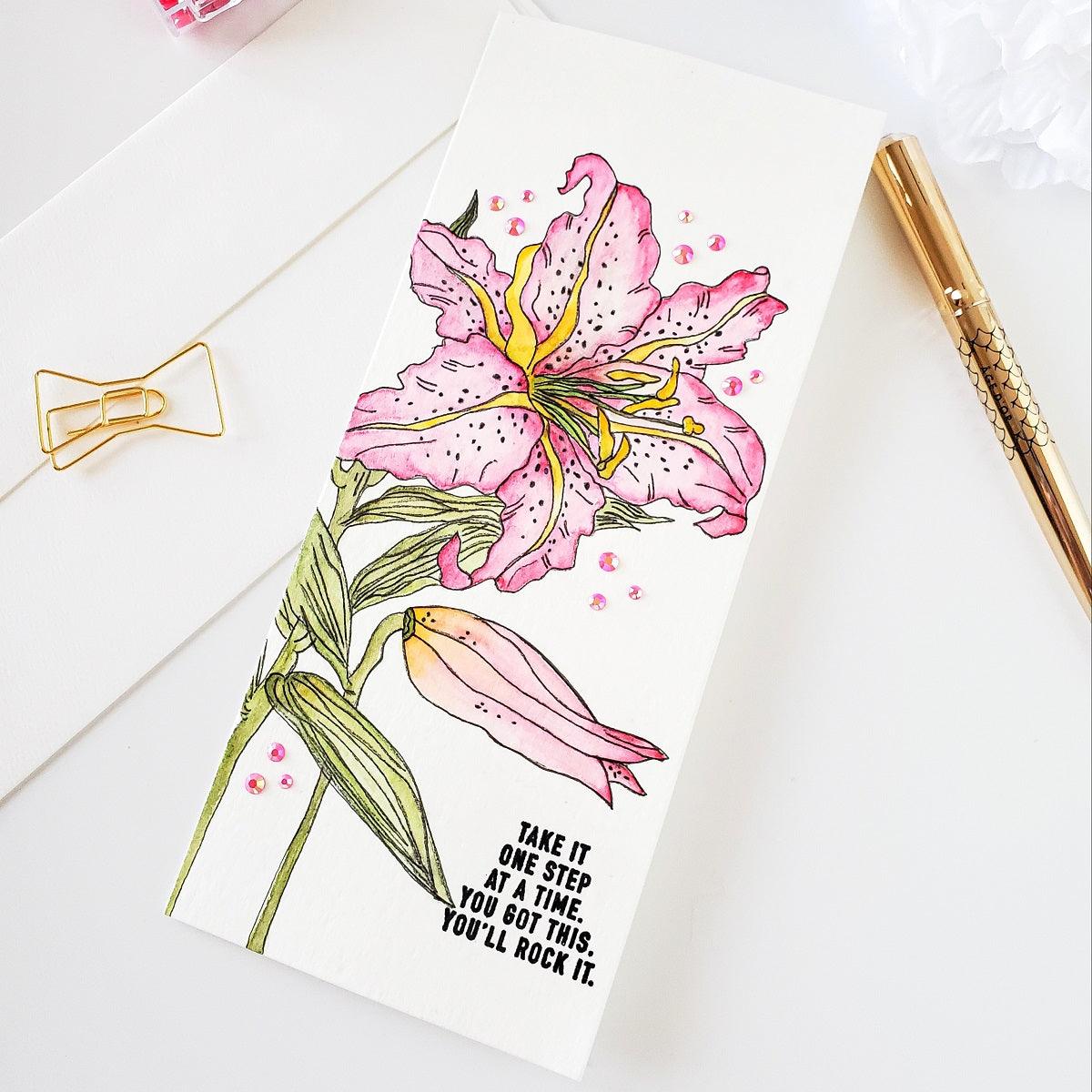 Lily Digital Stamp - Alex Syberia Designs