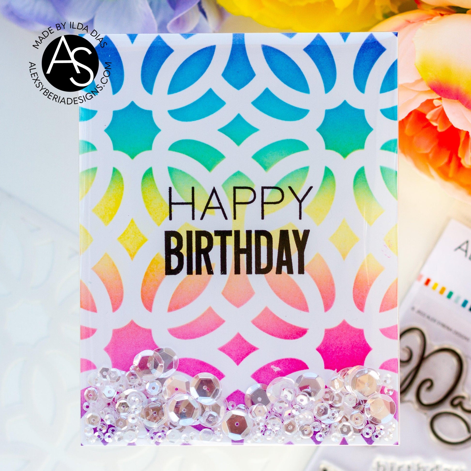 alex-syberia-designs-birthday-wishes-stamp-set-cardmaking-scrapbooking-birthday-celebrate-your-day-sentiments-shaker-cards-cardmaking-ideas