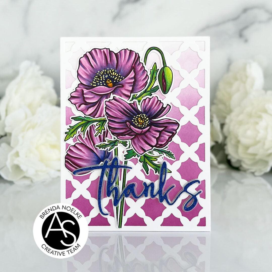 Cindy-Poppies-Stamp-alex-syberia-designs-flowers-cardmaking-coloring-dies-stencils-watercoloring-cardmaker-tips-videotutorial-blog-copic-markers-poppies