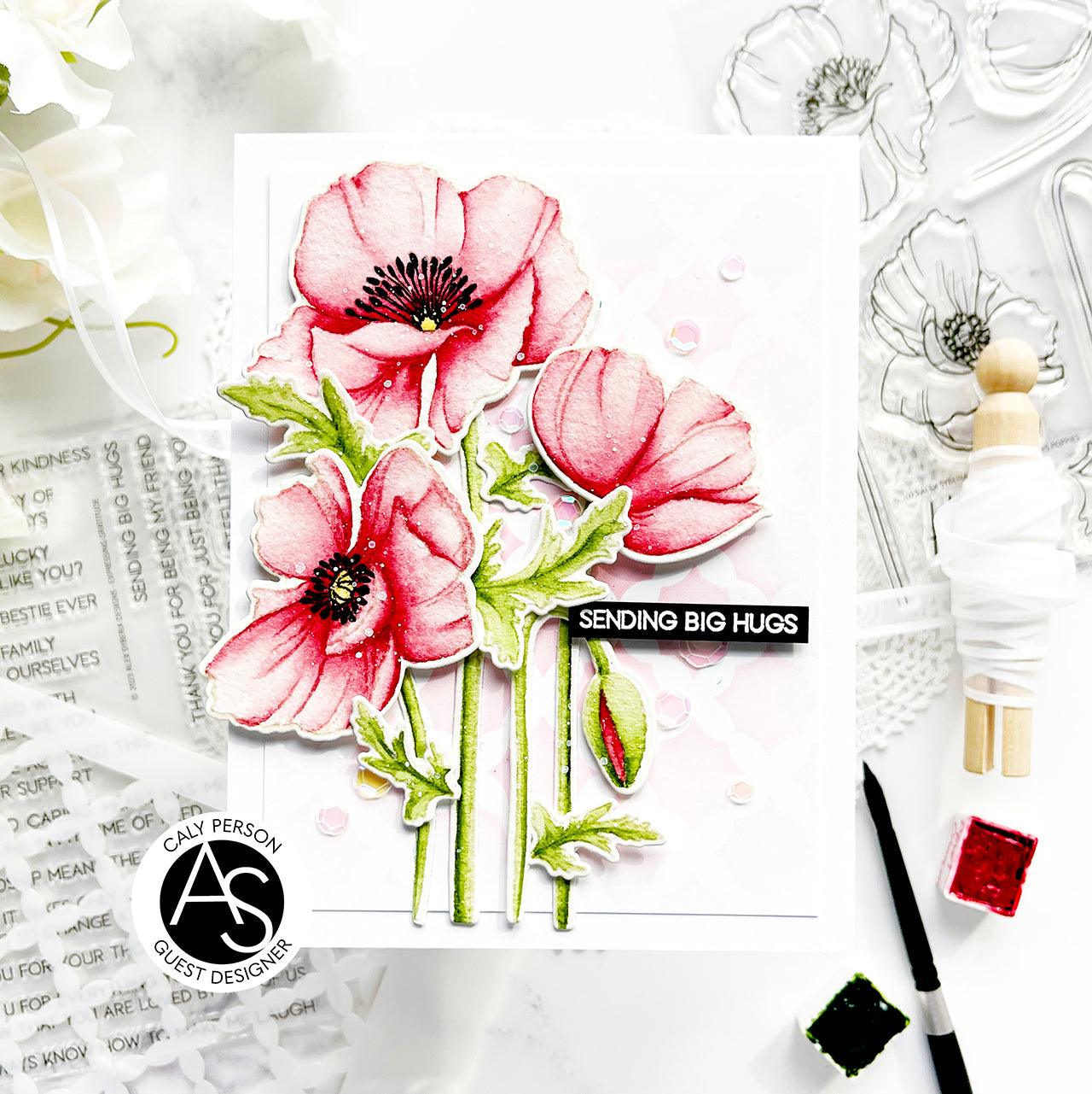 Alex-syberia-designs-poppies-flowers-stamp-dies-love-valentines-friend-cardmaking-handmadecards-scrapbook-shop-tutorial-cardmakers-coloring-watercolors-handmadecards-embossing-powder