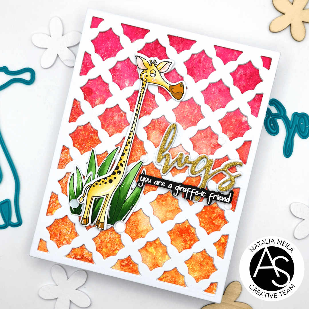 Giraffe-ic Friends Stamp Set - Alex Syberia Designs
