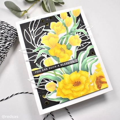 Spring Time Digital Stamp - Alex Syberia Designs