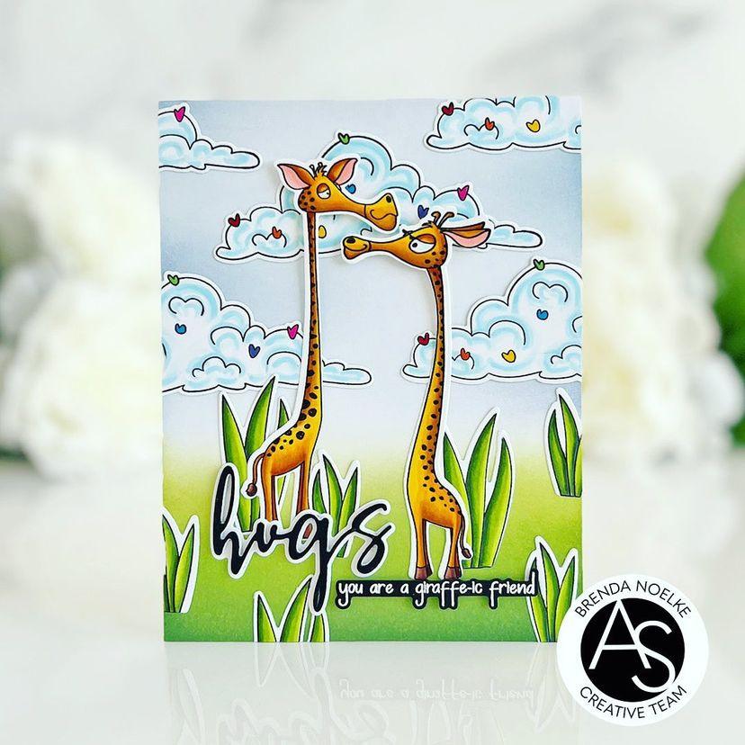 Giraffe-ic Friends Stamp Set - Alex Syberia Designs