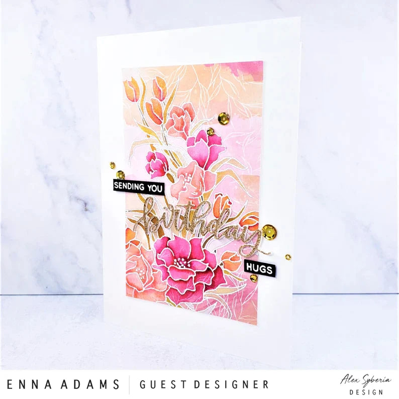 Spring Time Digital Stamp - Alex Syberia Designs
