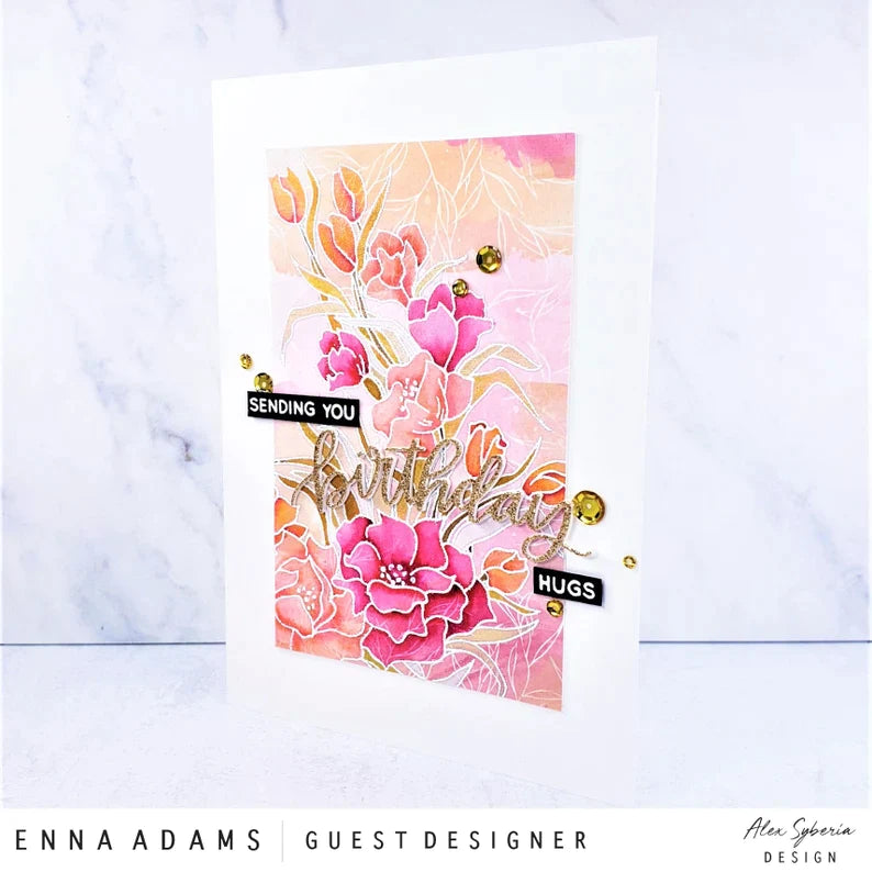 Spring Time Digital Stamp - Alex Syberia Designs