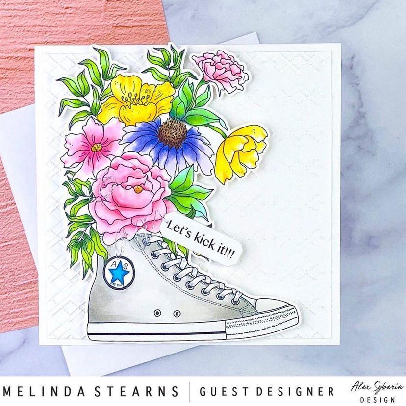 All Star Bouquet Digital Stamp - alexsyberiadesigns